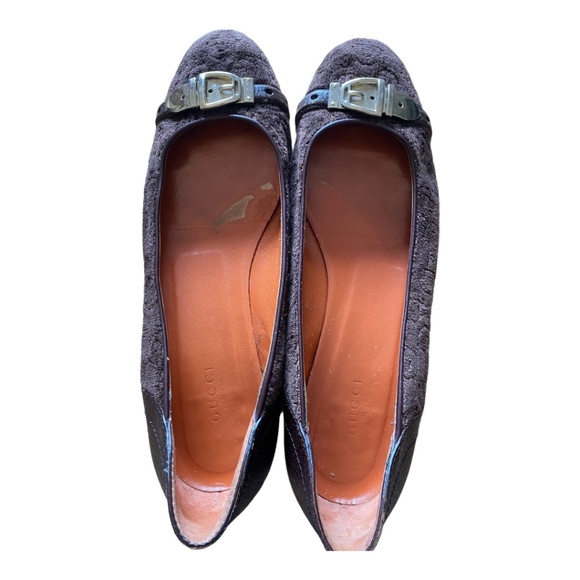 Gucci Velvet Ballet Flats - Picture 6 of 10